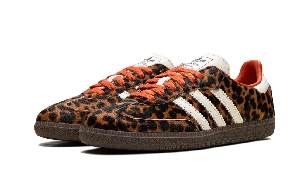 Adidas Samba OG Preloved Red Leopard