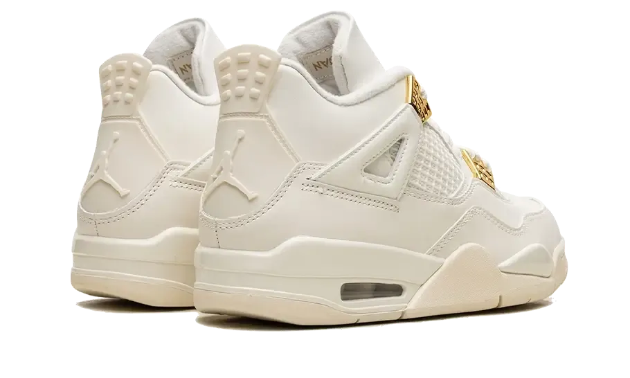 Air Jordan 4 Retro Metallic Gold