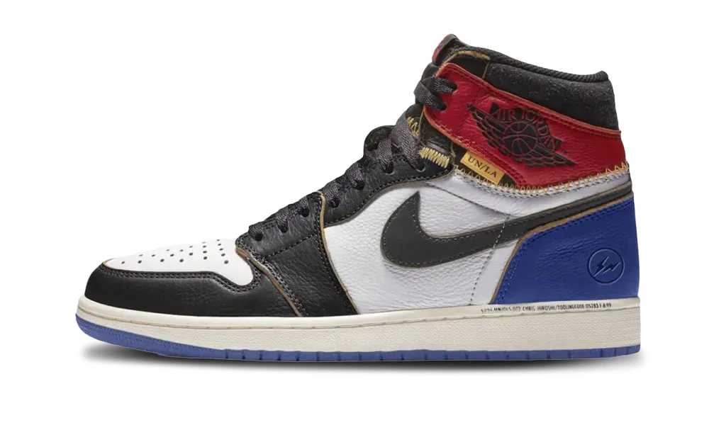 Air Jordan 1 High Fragment x Union Varsity Red Sport Royal