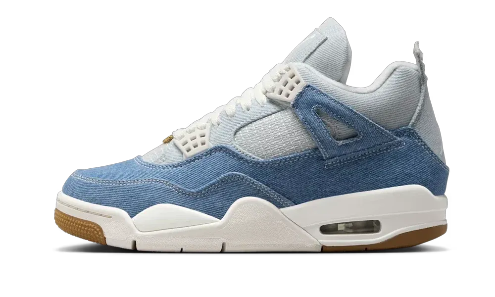 Air Jordan 4 Denim Worn Blue 