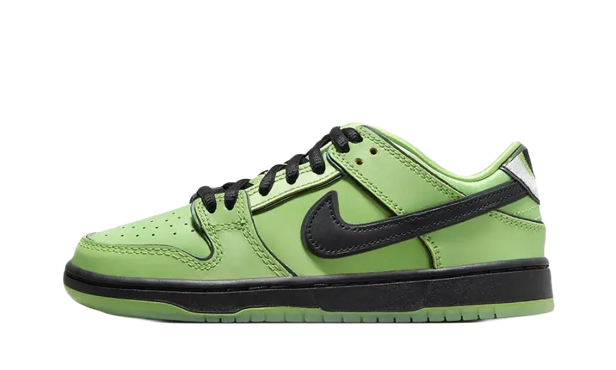 Nike SB Dunk Low The Powerpuff Girls Buttercup (PS)