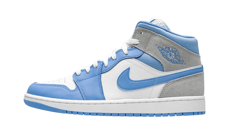 Air Jordan 1 Mid University Blue Grey