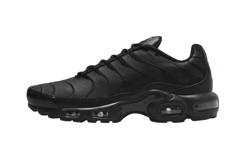 Nike Air Max Plus Triple Black Leather