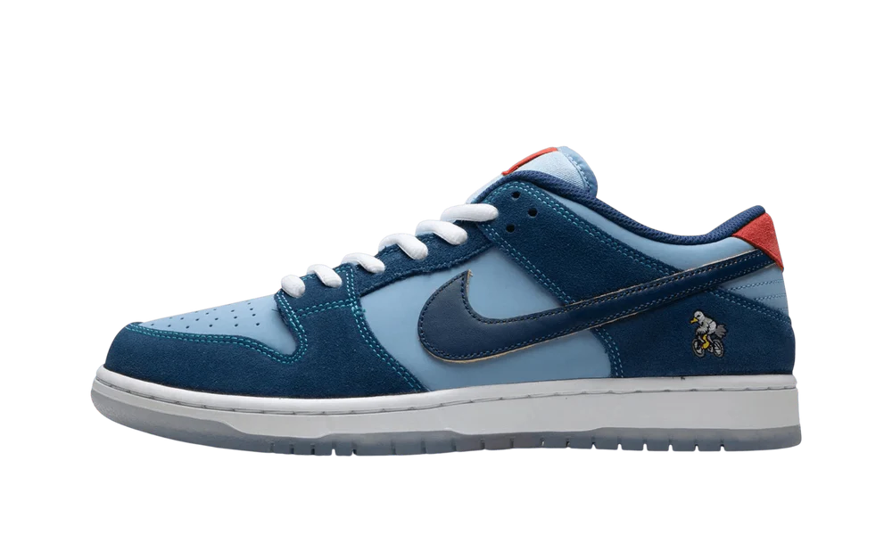Why So Sad x Nike SB Dunk Low Pro Coastal Blue