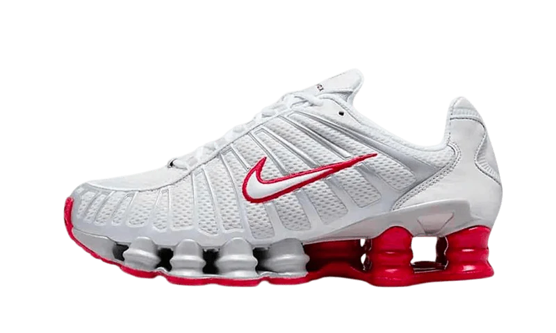 Nike Shox TL Platinum Tint Gym Red