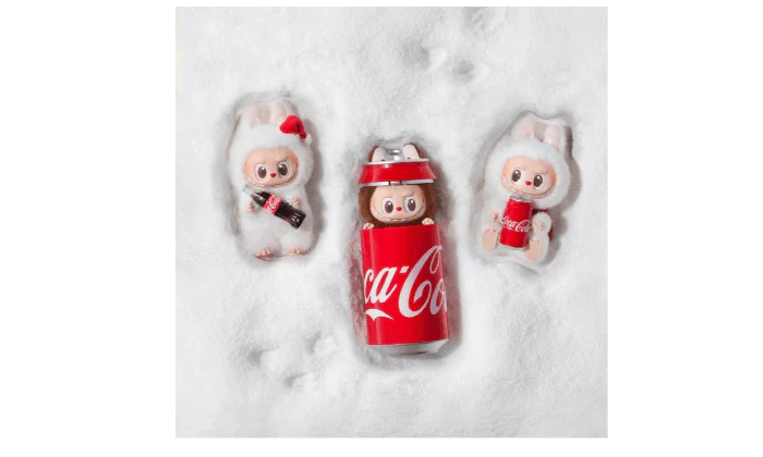 Pop Mart Labubu The Monsters Coca Cola Series Vinyl Face Sealed Case