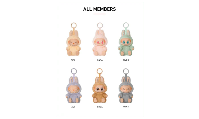 Pop Mart Labubu The Monsters Have a Seat Vinyl Plush Blind Box