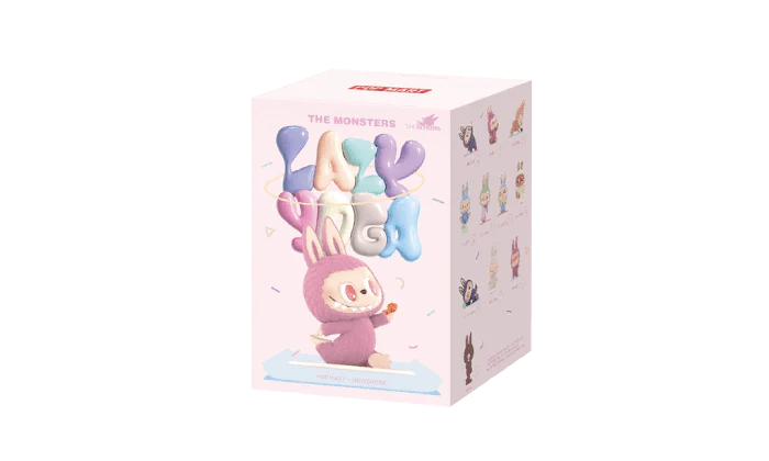 Pop Mart Labubu The Monsters Lazy Yoga Series Figures Sealed Case