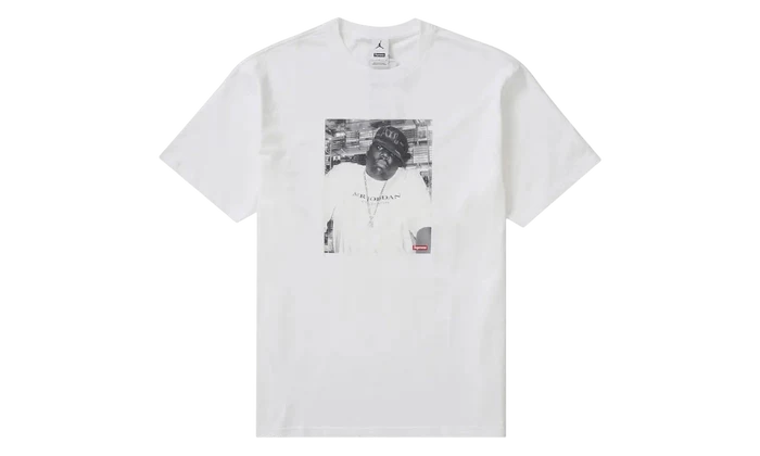 Supreme Jordan Biggie S S Top White